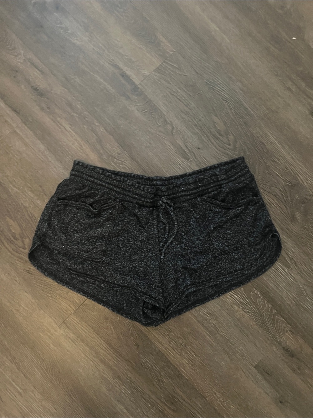 stars above Black Heather Pajama/Lounge Shorts